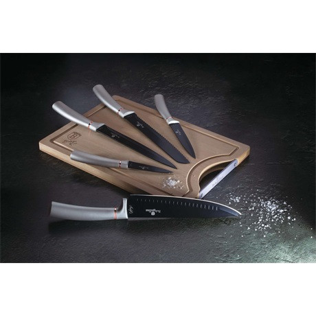 Berlinger Haus BH/2556 késkészlet 6 részes bambusz vágódeszkával