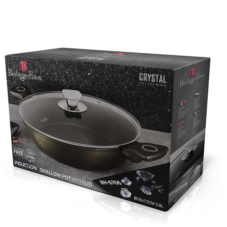 Berlinger Haus BH/6766 alacsony lábas fedővel 28cm