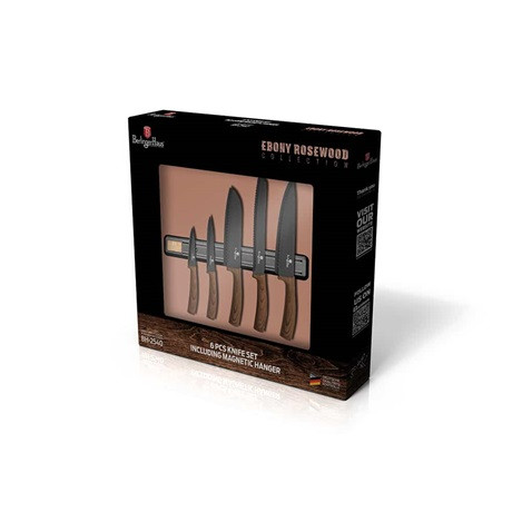 Berlinger Haus BH/2540A késkészlet 6 részes mágneses akasztóval