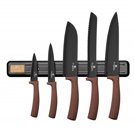 Berlinger Haus BH/2540A késkészlet 6 részes mágneses akasztóval