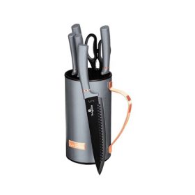   Berlinger Haus BH/2579 késkészlet 7 részes rozsdamentes acél álvánnyal