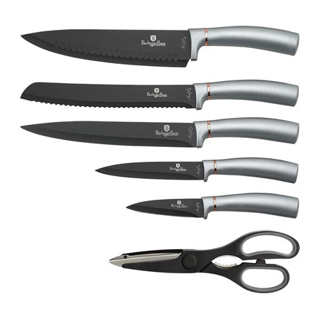 Berlinger Haus BH/2579 késkészlet 7 részes rozsdamentes acél álvánnyal