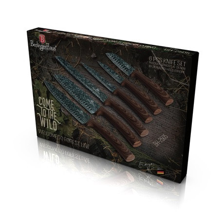 Berlinger Haus BH/2505A késkészlet 6 részes fa