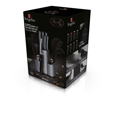 Berlinger Haus BH/6251NA kés- és konyhai eszközkészlet 12 részes