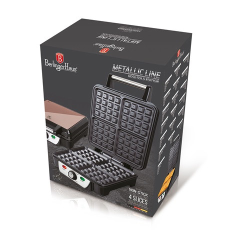 Berlinger Haus BH/9452 gofrisütő 4 szeletes