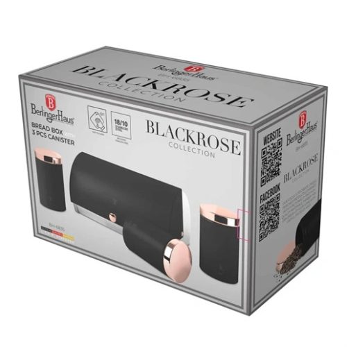 Berlinger Haus BH/6835 kenyértartó 3 részes tároló szettel