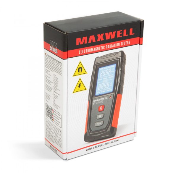 Maxwell-Digital Elektromágneses sugárzásmérő műszer - 60 x 25 x 133 mm (25800)