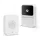 Smart videó kaputelefon szett - Wi-Fi-s, akkumulátoros - HD - fehér (55385WH)