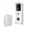 Smart Wi-Fi-s videó kaputelefon szett - akkumulátoros - MicroSD, FHD, PIR - fehér (55386WH)