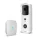 Smart Wi-Fi-s videó kaputelefon szett - akkumulátoros - MicroSD, FHD, PIR - fehér (55386WH)