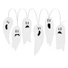 Halloween-i LED ablakdekor - gél - szellem - 85 cm (58186A)