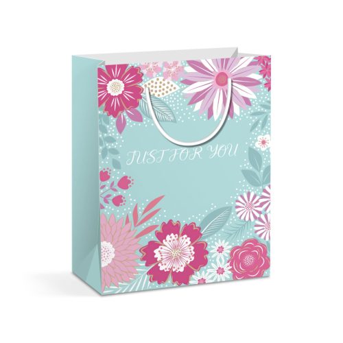 Family Ajándéktasak - papír - 178 x 102 x 228 mm - 2 féle / csomag - 12 db / csomag (58292)