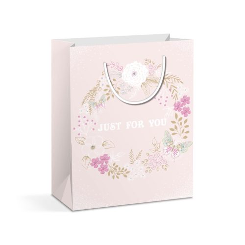 Family Ajándéktasak - papír - 178 x 102 x 228 mm - 2 féle / csomag - 12 db / csomag (58292)