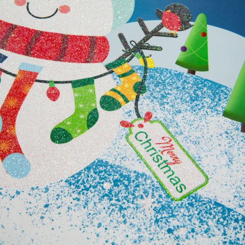 Family Karácsonyi ajándéktasak - papír - 265 x 127 x 330 mm - 4 féle / csomag - 12 db / csomag (58298)