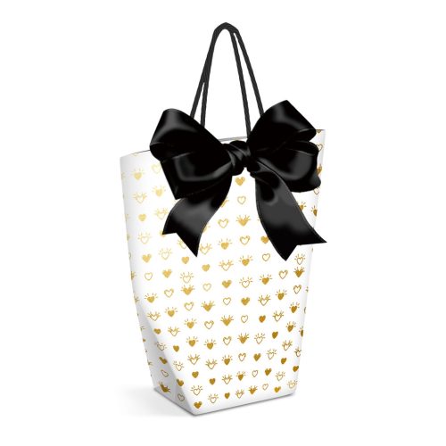 Family Ajándéktasak - papír - 114 x 64 x 146 mm - 4 féle / csomag - 12 db / csomag (58308)