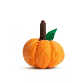   Halloween-i tök dekoráció - narancssárga - 10 x 10 x 13 cm (58336A)