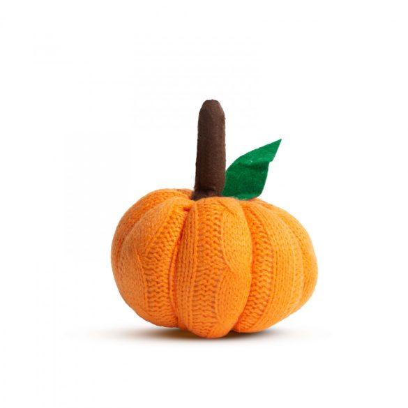 Halloween-i tök dekoráció - narancssárga - 10 x 10 x 13 cm (58336A)