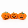 Family Halloween-i tök dekoráció - 10 x 10 x 11 cm - 3 féle - 3 db / csomag (58338)