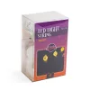Halloween-i LED-es fényfüzér - szellem - 10 LED - 2 x AA - 0,9 m (56533B)