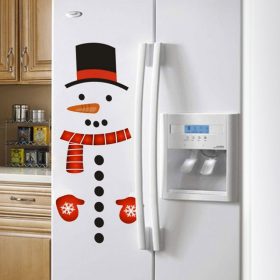   Family Karácsonyi matrica szett - hóember - 40 x 70 cm (58532)