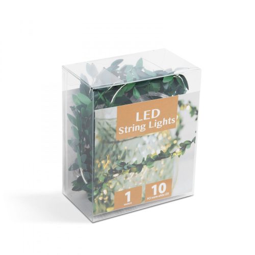 Family Karácsonyi LED dekoráció - girland - 10 LED - 2 x AA  - 1 m (58935)