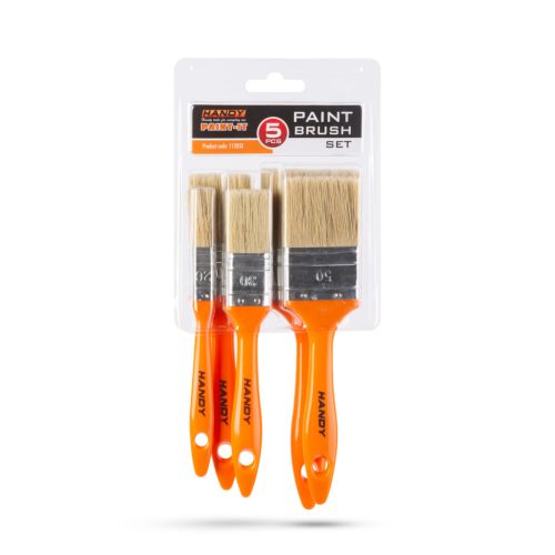 Handy Festőecset szett, műanyag - 5 db / csomag - 20 - 60 mm (11205X)