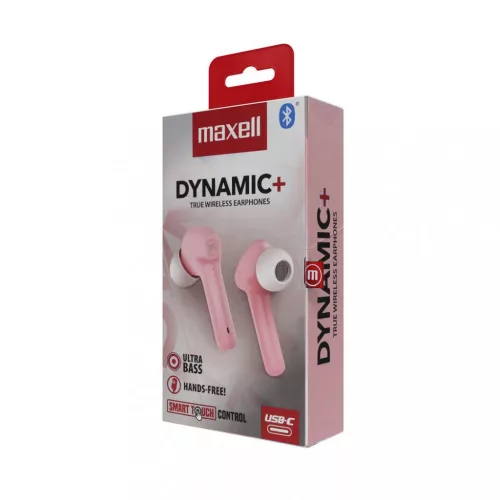 Maxell Maxell BT Dynamic+TWS fülhallgató - rózsaszín (52043PK)