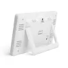 Bewello Digitális hőmérő és ébresztőóra - kültéri / beltéri - USB-s, elemes - fehér (BW2070)
