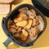 Bewello Air fryer sütőpapír - olaj nélküli sütőhöz - négyzet - 23 cm - 50 db / csomag (BW1020B)