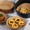 Bewello Air fryer sütőpapír - olaj nélküli sütőhöz - kör - 23 cm - 50 db / csomag (BW1020D)