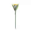 Garden Of Eden Leszúrható szolár virág - 3 szín - 30 x 10 cm - fehér LED (11754)
