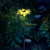 Garden Of Eden Leszúrható szolár napraforgó - 75 cm - 8 melegfehér LED (11762)
