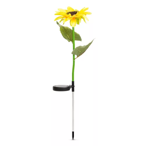 Garden Of Eden Leszúrható szolár napraforgó - 75 cm - 8 melegfehér LED (11762)