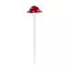 Garden Of Eden Leszúrható szolár gomba - 33,5 cm - 1 hidegfehér LED (11765)