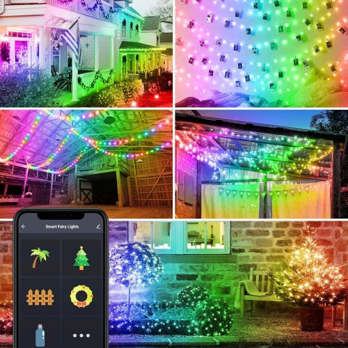 Garden of Eden Smart fényfüzér - USB - 33 RGB LED - 5 m - Bluetooth (58382A)