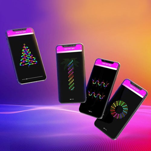 Garden of Eden Smart fényfüzér - USB - 33 RGB LED - 5 m - Bluetooth (58382A)