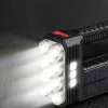 Phenom Szolár COB LED zseblámpa - munkalámpa funkcióval - 1200 mAh - MicroUSB - 1000 lumen - IP55 (18581)