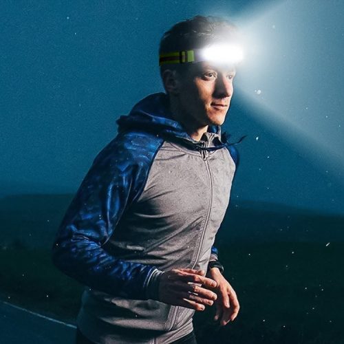 Wheel Zone Fejlámpa gesztusvezérléssel - piros / fehér COB LED - 800 mAh akkumulátor - IP54 (18583)