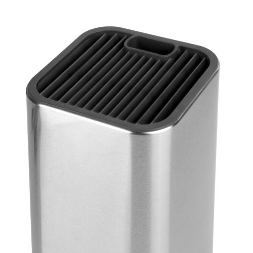 Bewello Kés készlet tartóval - 7 részes - rozsdamentes acél (BW1025)