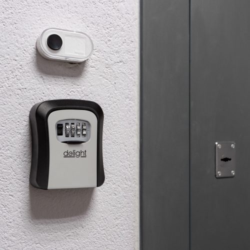 Delight Kulcsszéf - fém - 115 x 95 x 40 mm (55575)