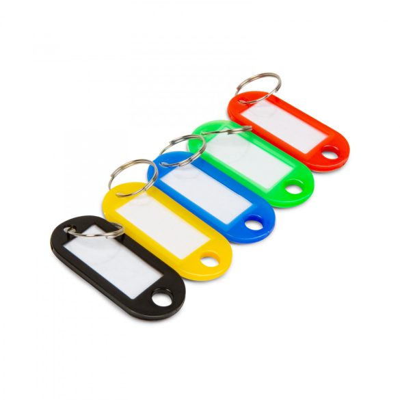 Delight Kulcsjelölő - 5 szín - műanyag - 50 db / csomag (55577)