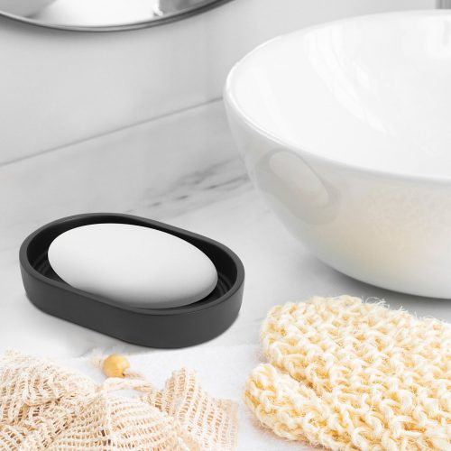 Bewello Szappantartó - matt fekete (BW3020C)