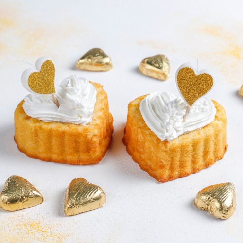 Bewello Szilikon sütőforma - szív - 28 x 25,7 x 4,5 cm (57535G)