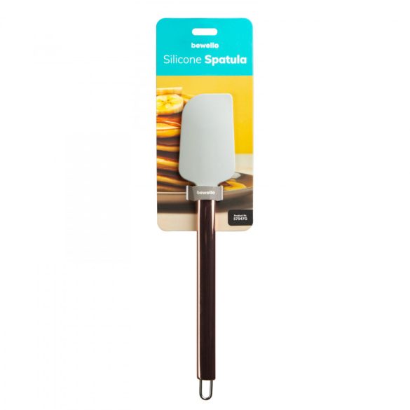 Bewello Szilikon spatula rozsdamentes nyéllel - 29 x 5,2 x 1 cm (57547G)