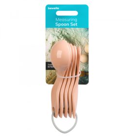   Bewello Mérőkanál szett - műanyag - különböző méretben - 5 db / csomag (57557P)