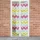 Garden of Eden Szúnyogháló függöny ajtóra -mágneses- 100 x 210 cm - cikkcakkos (11398N)