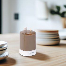   Bewello Fogpiszkáló adagoló tárolóval - 59 x 46 x 56 mm - fehér (57097G)