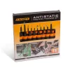 Handy Precíziós csipesz szett - antisztatikus - 11 részes - matt fekete (10779B)