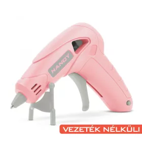   Handy Ragasztópisztoly - akkumulátoros, Type-C - 7 mm - 10 W - babarózsaszín (11100A)
