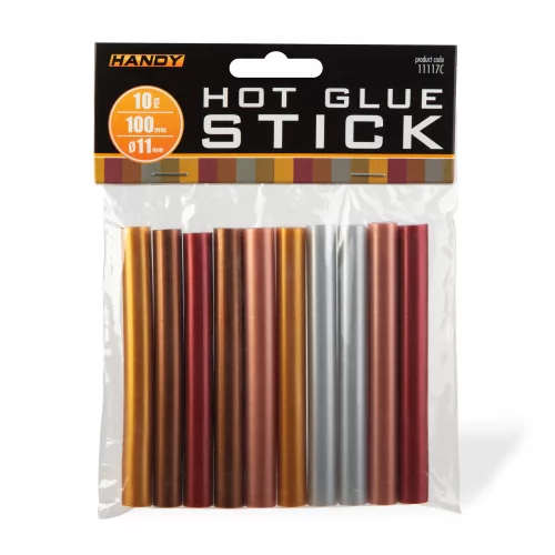 Handy Ragasztórúd - 11 x 100 mm - Metál színes - 10 db / csomag (11117C)